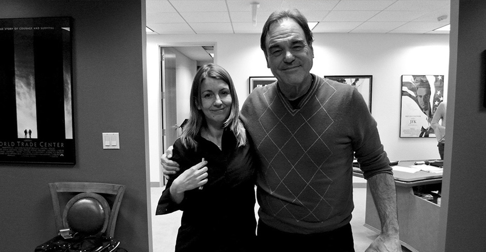 Pascale Cuenot & Oliver Stone